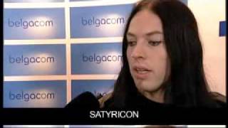 Satyricon  Frost Interview Graspop  23June2006 [upl. by Tolmach236]