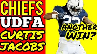 KANSAS CITY CHIEFS UDFA CURTIS JACOBS Another Cheap LB Chiefs News Today [upl. by Hadwin]