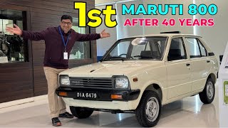 India’s First Maruti 800 🇮🇳✅ A Journey Through Time ❤️ [upl. by Niroht]