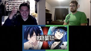 GREY VS ESDEATH  DEATH BATTLE REACTION [upl. by Kos]