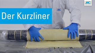 Kurzliner  Sanierung nicht begehbarer Kanäle [upl. by Hsirt]