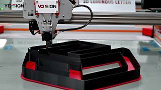 3D Sign Printer Introduction [upl. by Alihet]