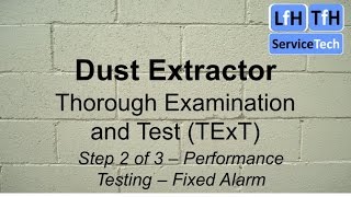 Dust Extractor TExT 2 of 3  Performance Testing [upl. by Slen]