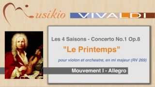 Apprendre la Musique  Les 4 Saisons de Vivaldi  Le Printemps [upl. by Rosalia]