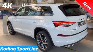 Škoda Kodiaq SportLine 2022  FULL Review in 4K  Exterior  Interior Facelift 15 TSI  150 HP [upl. by Selma318]