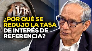 BCRP redujo la tasa de interés de referencia en agosto a 550  ECONOMIAXTODOS  ENTREVISTA [upl. by Natloz]