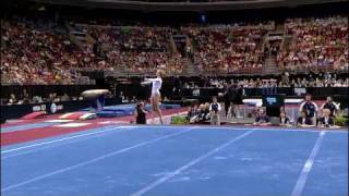 Nastia Liukin  Floor Exercise  2008 Olympic Trials  Day 1 [upl. by Scutt]