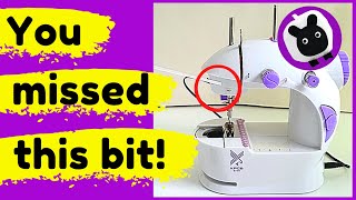 Get sewing with these top 4 Mini Sewing Machine Bobbin Threading fixes without opening your machine [upl. by Besse894]