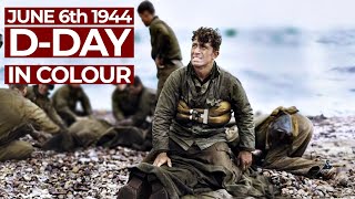 DDay in Colour  June 6th 1944  The Light of Dawn  Free Documentary History [upl. by Ellezig]