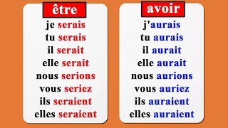 être et avoir au conditionnel présent [upl. by Jarv]