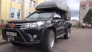 Жилой модуль GEOCamper на Toyota Hilux [upl. by Notecnirp]