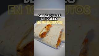 ALMUERZO PARA AUMENTAR MASA MUSCULAR quesadillas de pollo [upl. by Brecher]