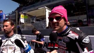 24 Heures Motos 2015  Cédric Tangre Tati Team Beaujolais Racing [upl. by Jourdain]