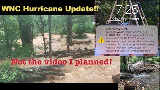 Hurricane Helene in WNC  Flooding  What Happened to our Property [upl. by Colfin]