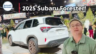 1st Look  2025 Subaru Forester [upl. by Kauslick747]