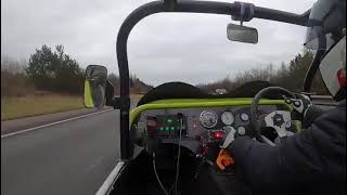 300Bhp Turbo Powered Kit Car  POV Drive [upl. by Glori]