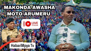 LIVE MAKONDA AZUA BALAA ARUMERU WEZI WAKAMATWA MUDU HUU MOTO UNAWAKA 🙌🙌 [upl. by Erlewine]