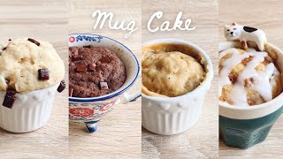 Mug Cake  5 idee Senza Latte e Senza Uova [upl. by Eednam328]