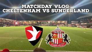 Matchday VlogCheltenham VS Sunderland  AFC Finners  Football Vlog [upl. by Shuler598]