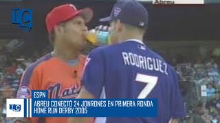 Home Run Derby 2005 Bob Abreu en la primera ronda [upl. by Ainnos]