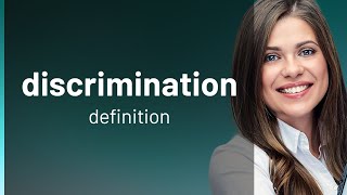 Discrimination • what is DISCRIMINATION meaning [upl. by Erica]