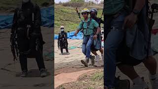 Paragliding Pokhara Nepal Paragliding Takeoff🪂🇳🇵 [upl. by Atinel]