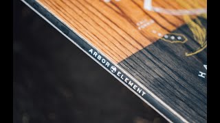 Arbor Snowboards  ELEMENT CAMBER 2021 [upl. by Angela]