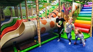 Indoor Playground Fun at Leos Lekland [upl. by Aicelet]