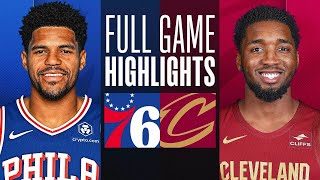 76ERS at CAVALIERS  FULL GAME HIGHLIGHTS  March 29 2024 [upl. by Ativahs]