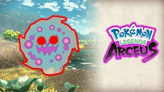 Shiny Alpha Spiritomb PLA  Pokemon Legends Arceus [upl. by Thier689]