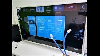 How to Setup Ethernet Wired Internet Connection For TV Easy [upl. by Leventhal]