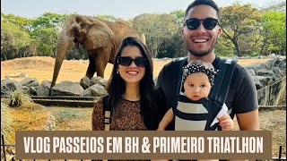 COISAS PARA FAZER EM BH amp PRIMEIRA PROVA TRIATHLON VLOG 002 [upl. by Esille]