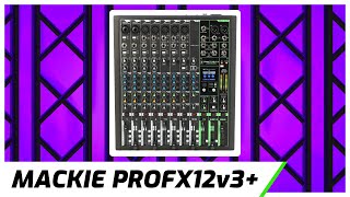 Mackie ProFX12v3 Audio Mixer  Setup Tutorial amp Walkthrough [upl. by Naejeillib]