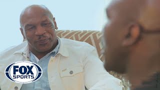 Mike Tyson and Evander Holyfield rehash the ear bite [upl. by Kreit474]