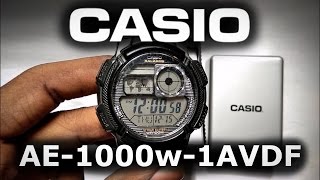 CASIO  AE 1000W 1AVDF  MJRV Tech [upl. by Eikceb699]