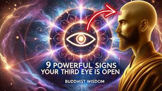 9 Powerful Signs Your Third Eye is Open 🔮  Buddhist Wisdom [upl. by Oniluap]