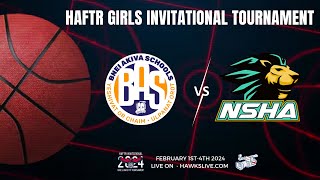 INVITATIONAL GIRLS VARSITY TOURNAMENT 2024  ULPANAT OROT VS NSHA  900AM  HAWKS NEST [upl. by Cariotta711]