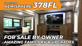 Sold 2019 Salem Hemisphere 378FL  Ultimate Front Living amp LoftBunk w Awesome Upgrades [upl. by Egiap]