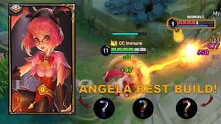 GORD 20 quotANGELAquot BEST BURST BUILD AND ARCANA  HONOR OF KINGS [upl. by Hilten]