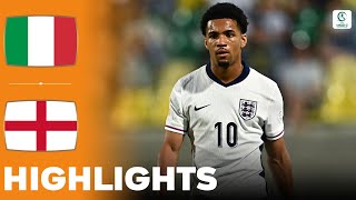 England vs Italy  Highlights amp Penalty Shootout U17 European Championship Quarter Final 30052024 [upl. by Kcirtapnaes]