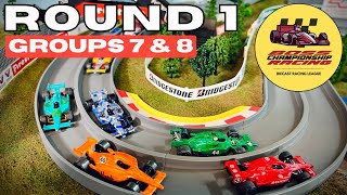 INDY 500  IndyCar Diecast Racing Tournament  Round 1 Groups 7 amp 8 [upl. by Yenffad]