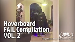 Hoverboard FAIL Compilation VOL 2  Christmas Swagway FAILS feat Santa Claus amp Darth Vader [upl. by Platas95]