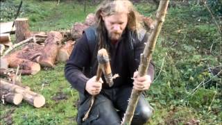 Making a Neolithic Longbow [upl. by Ytirehc]