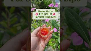 Natural Remedy for Soft Pink Lips💋diy shorts homeremedies [upl. by Nanreik890]