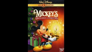 Walt Disney Gold Collection Mickeys Once Upon A Christmas 2000 DVD Overview [upl. by Heyde2]