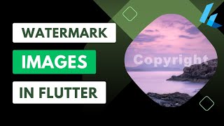 Flutters Image Customization Adding Banner and Watermark [upl. by Adlesirc]