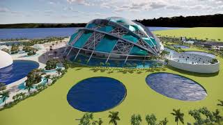 PERANCANGAN OCEANARIUM DI KAWASAN WISATA PANTAI GWD BWI DENGAN PENDEKATAN BIOMORPHIC ARCHITECTURE [upl. by Yeliw488]