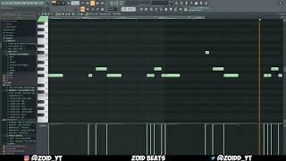 POP SMOKE  INVINCIBLE FL STUDIO REMAKE FLP DOWNLOAD  DECONSTRUCTED [upl. by Zug]