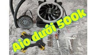 Unboxing Review Aio China BUBALUS WI120 Mở hộp tản nhiệt nước dưới 500k  buildpcngu [upl. by Erdah]