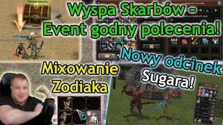 Sabal i mega event Wyspa Skarbów powrót Sugara oraz mixowanie Łuku Zodiaku  Metin2 [upl. by Sesilu728]